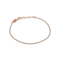 Hot Bracciale Desmos Design Typhoon In Argento Bianco e Rosa Gioielli Desmos