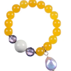 Outlet Bracciale Etnò Bubble Giallo Outlet Gioielli