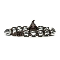 Best Bracciale Tamashii Originale Tibetano Ruota della Preghiera in Argento Gioielli Tamashii