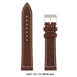 Discount Cinturino Hamilton Khaki King Marrone H600.704.104 Cinturini Hamilton