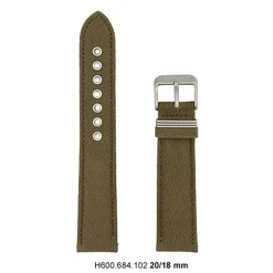 Discount Cinturino Hamilton Khaki Field Mechanical Verde 38 mm H600.684.102 Cinturini Hamilton