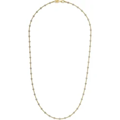 Sale Collana Desmos Lunette Semirigida in Argento Lunghezza 41 cm Gioielli Desmos