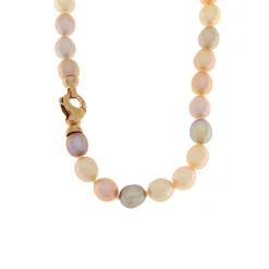 Hot Collana di Perle Coltivate Acqua Dolce Multicolor 8-8,5 mm Gioielli Con Perle
