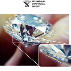 Fashion Diamante da Investimento in Blister con Certificato IGI Taglio Brillante Carati 1,14 H IF Diamanti