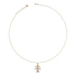 Best Girocollo Rue des Mille Bimba con Zirconi Rosa Gioielli Rue Des Mille