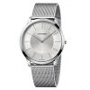 Hot Orologio Calvin Klein Uomo Minimal Argentè MM.40 Con Cinturino Maglia Milano Uomo Outlet Orologi | Orologi Calvin Klein Uomo