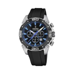 Online Orologio Festina Chrono Bike Nero Gomma 45,5 mm Uomo Orologi Festina Uomo