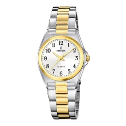 Best Orologio Festina Classic Time Acciaio Oro Quartz 31 mm Donna Orologi Festina Donna
