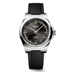 Best Orologio Longines Conquest Nero Caucciu 38 mm Uomo Orologi Longines Uomo