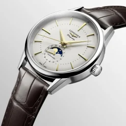 Best Orologio Longines Flagship Heritage Fasi Lunari 38,5 mm Uomo Orologi Longines Uomo
